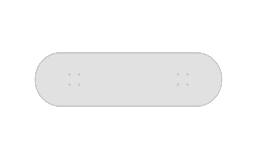 Blank skateboard diagram