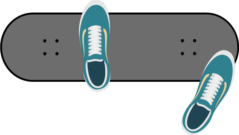 Foot positioning for Frontside Heel Flip